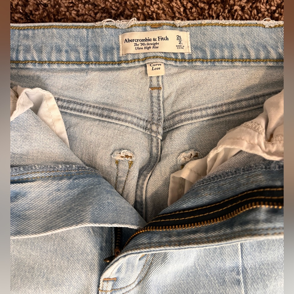 90s ultra high rise vertical inseam bootleg jean - Picture 7 of 15